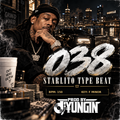 038 Starlito type beat cover, DJ Yungin