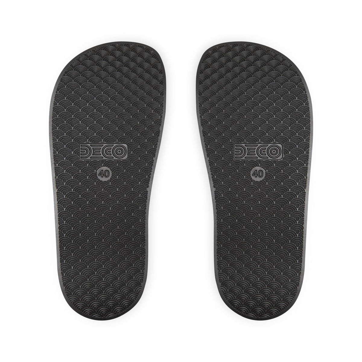 Mob Crew Men’s Crew Logo Slide Sandals Removable-Strap Pool & Casual Slides