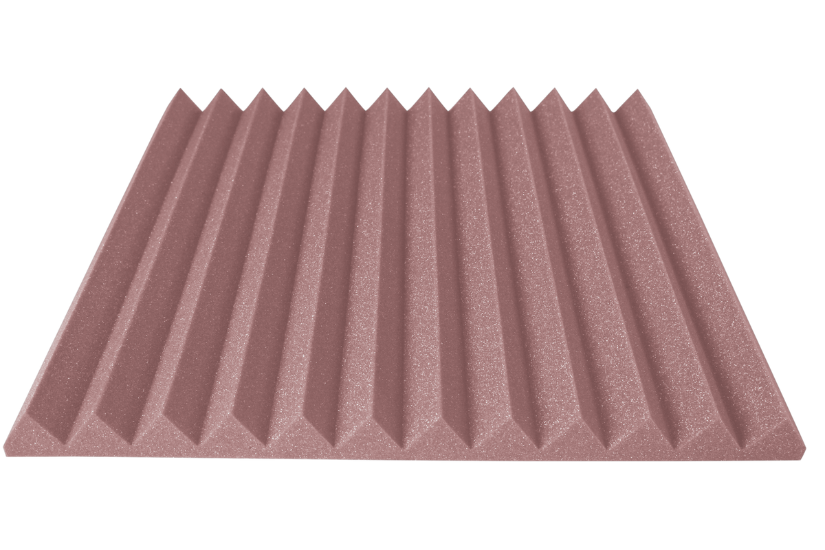 2 Inch Acoustic Foam Wedge Style Panels - 13 Color Options