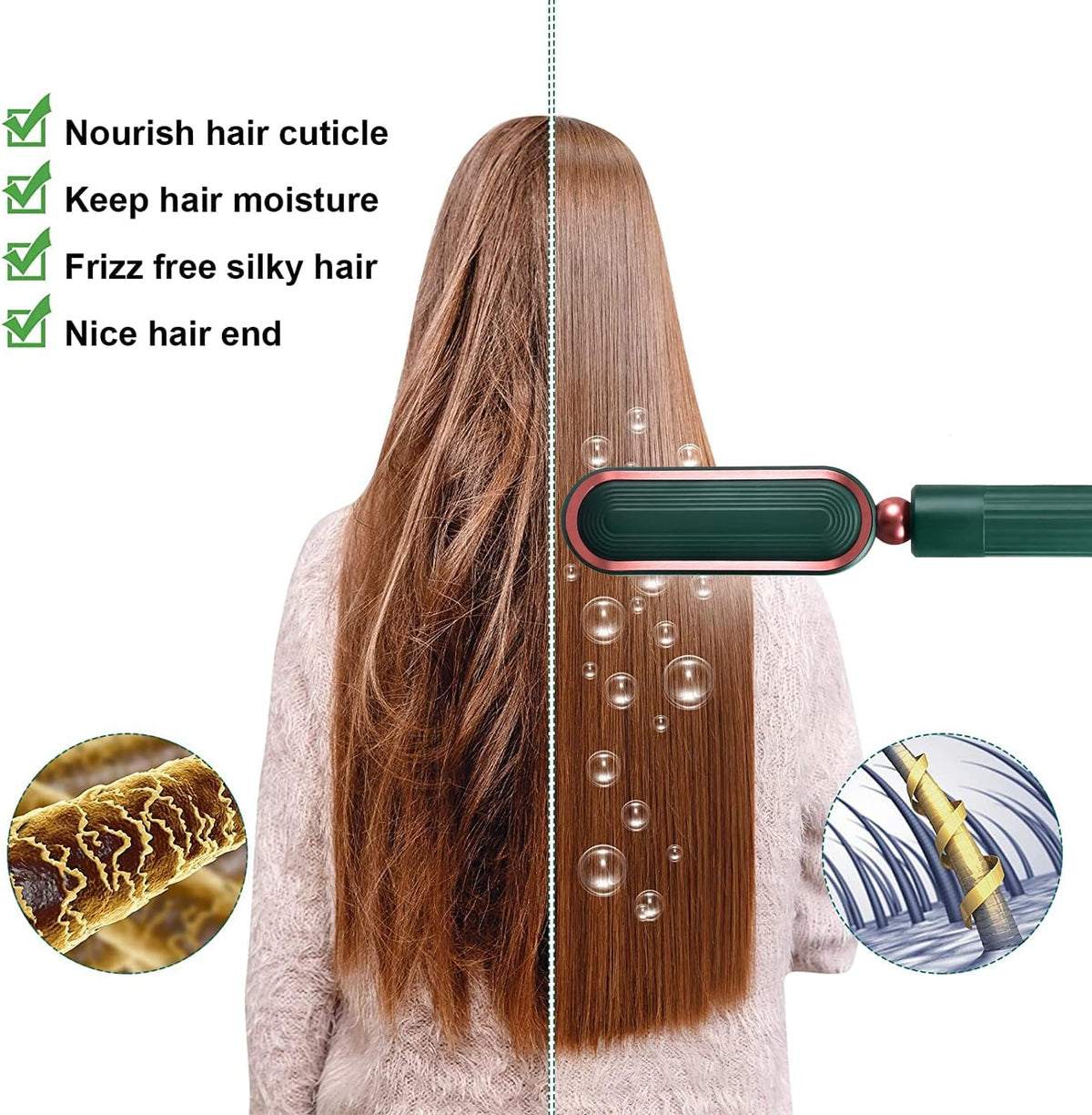 Electric Hair Straightener Hot Comb