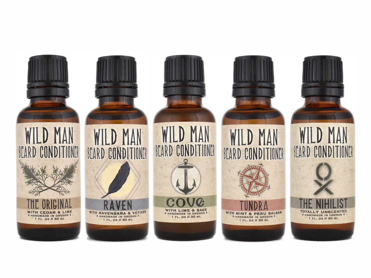Wild Man Two-Piece Beard Grooming Gift Set