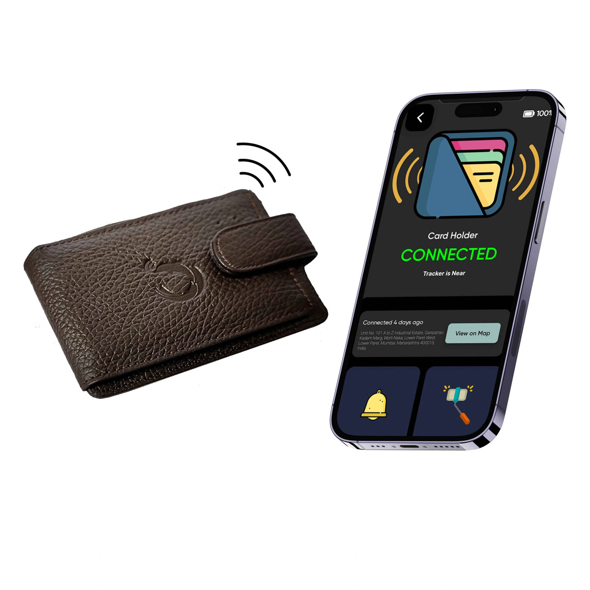 Dolphin Smart Cardholder with RFID Blocking