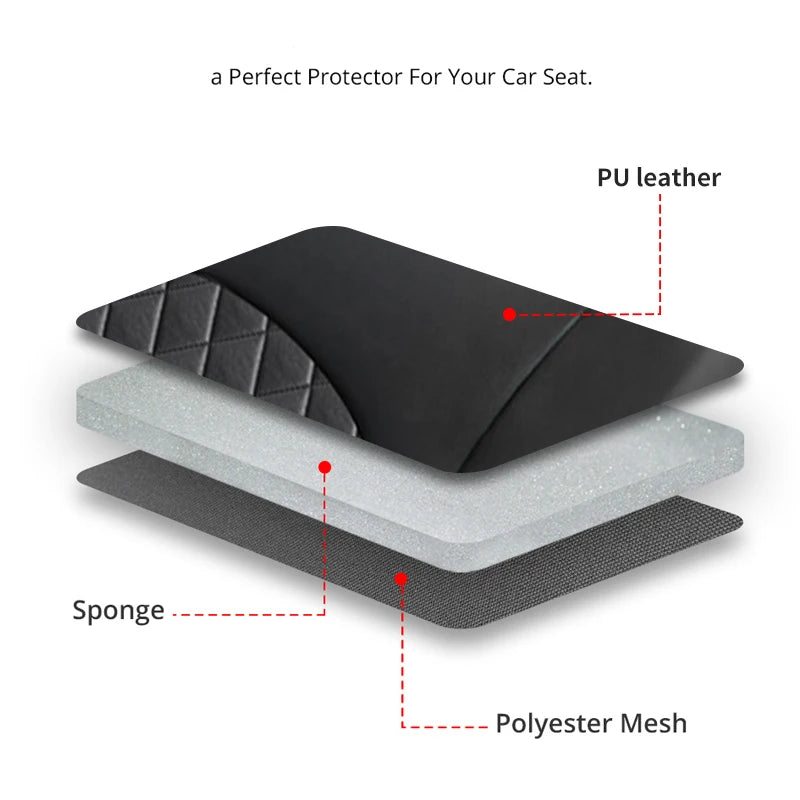 AUTOYOUTH Faux-Leather Car Seat Covers