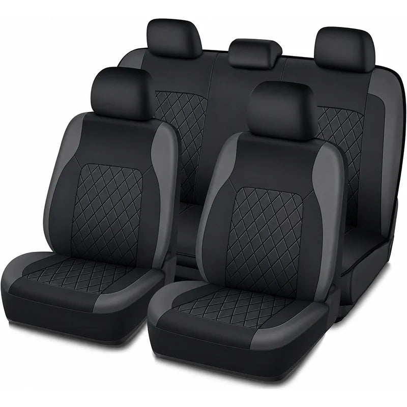 AUTOYOUTH Faux-Leather Car Seat Covers
