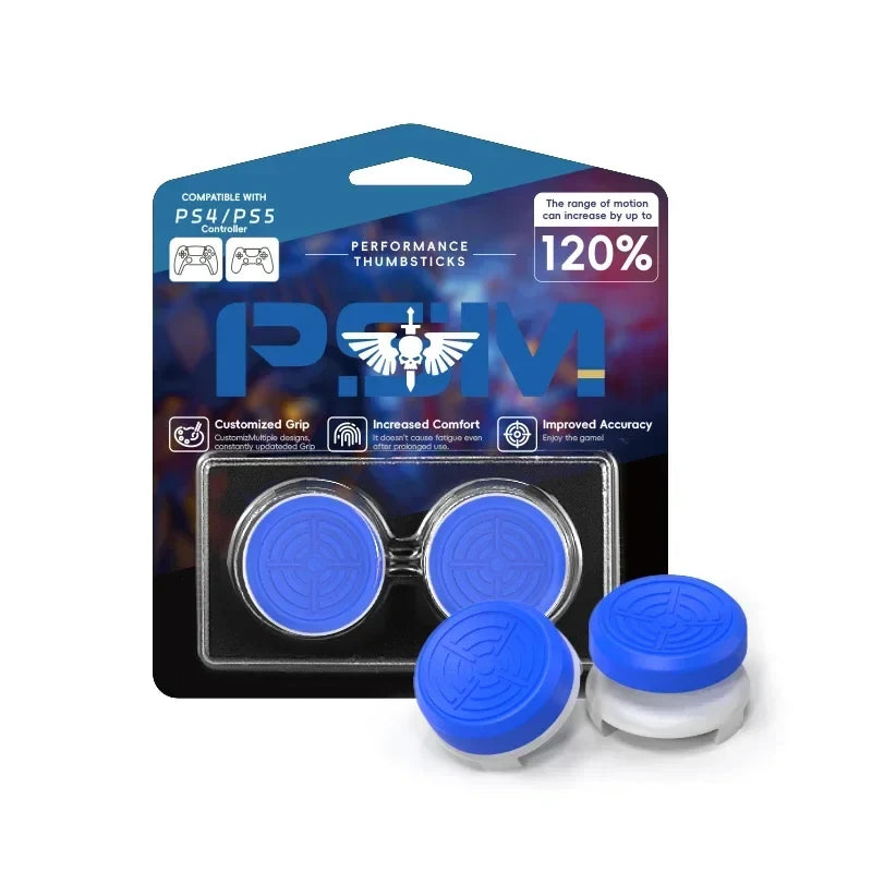 2PCS High-Rise Analog Stick Cap for PS4 PS5 Xbox One | FPS Precision Thumb Grip Joystick Cover
