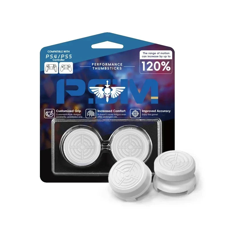 2PCS High-Rise Analog Stick Cap for PS4 PS5 Xbox One | FPS Precision Thumb Grip Joystick Cover