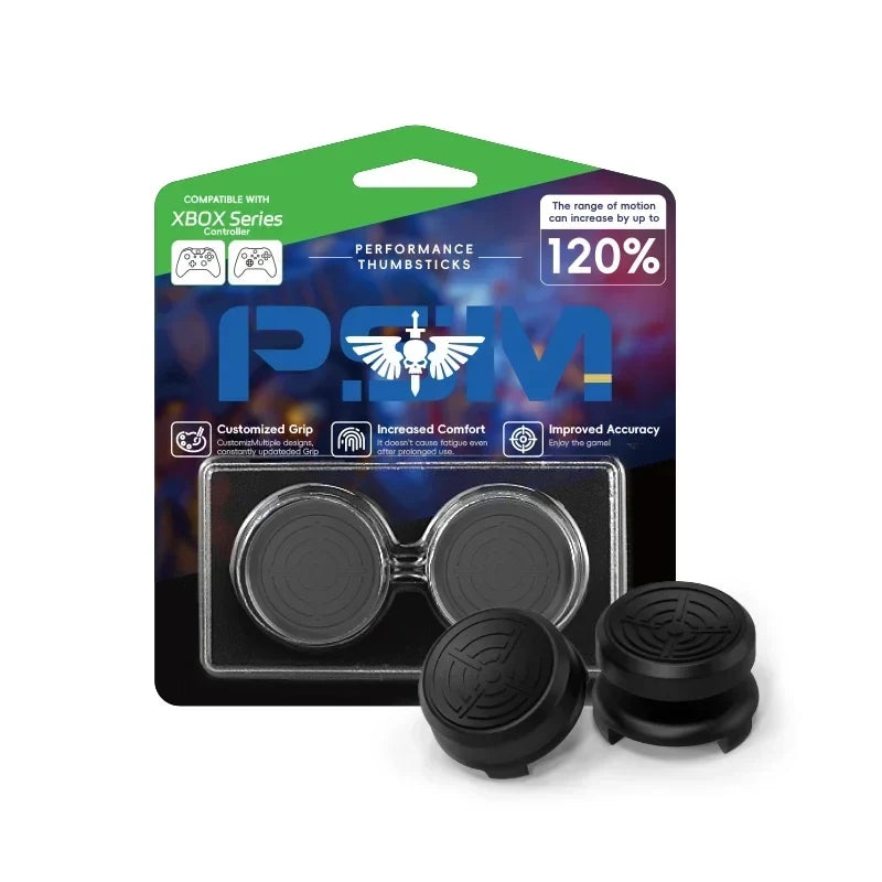 2PCS High-Rise Analog Stick Cap for PS4 PS5 Xbox One | FPS Precision Thumb Grip Joystick Cover