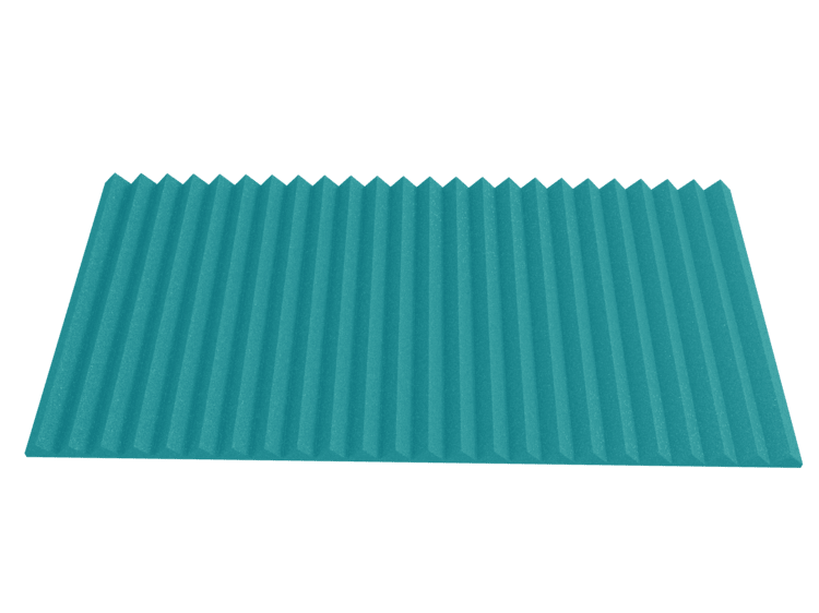 2 Inch Acoustic Foam Wedge Style Panels - 13 Color Options
