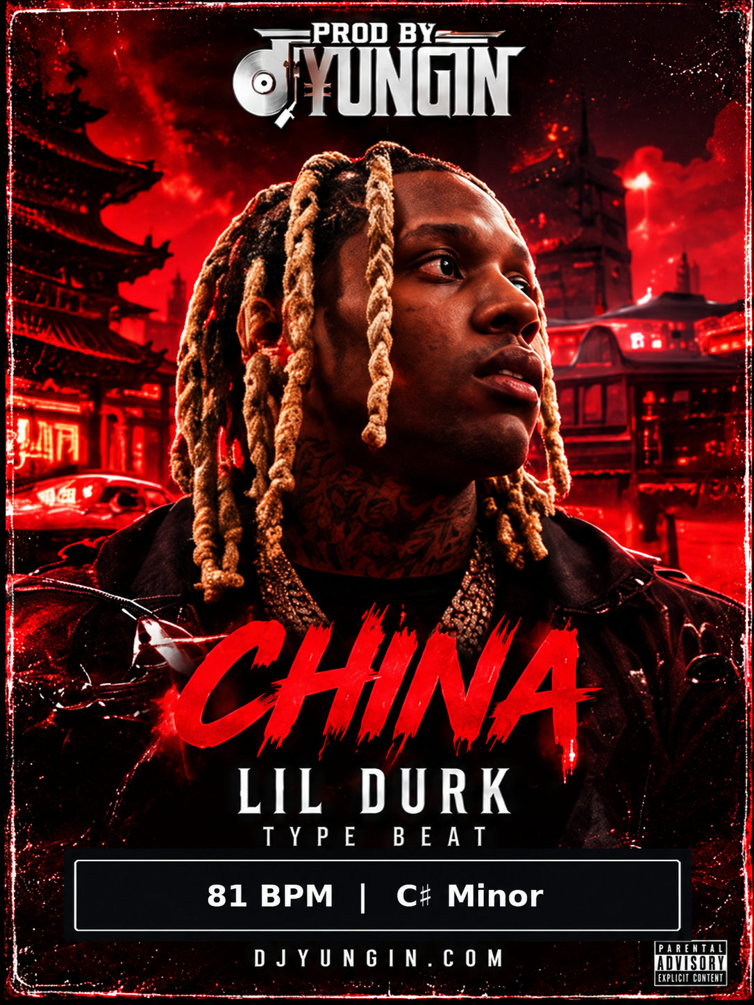 CHINA beat cover without year, Prod by DJ Yungin