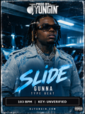 SLIDE beat cover without year, Prod by DJ Yungin