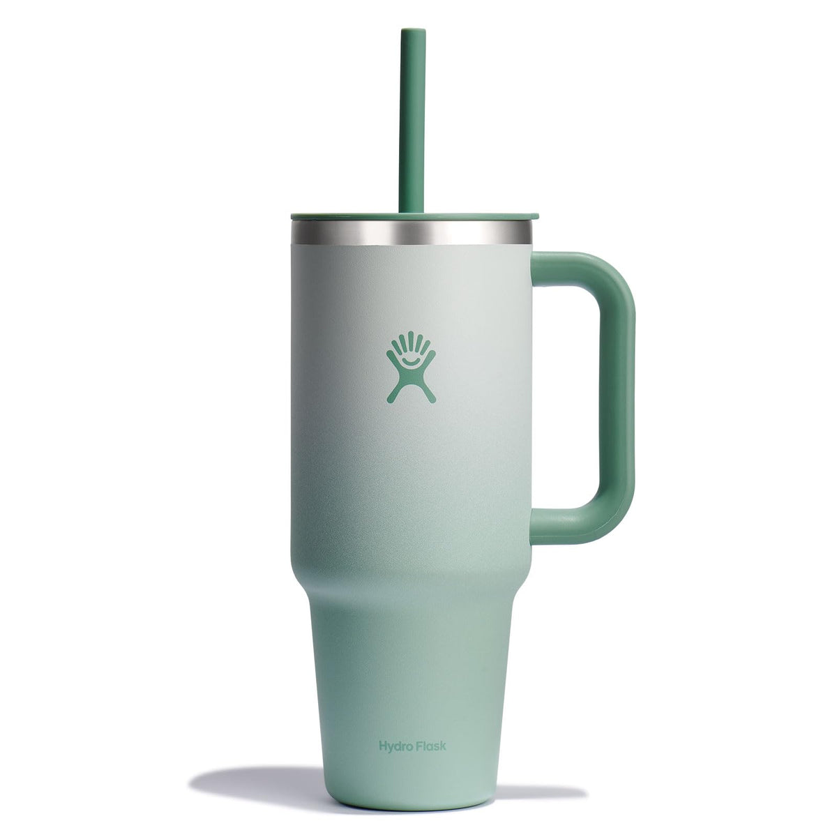 Hydro Flask 40 Oz Travel Tumbler with Handle, Lid and Straw - Insulated Stainless Steel in Sugarplum